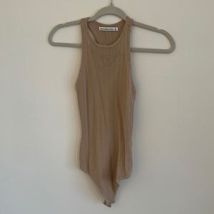 Abercrombie sweater tank bodysuit